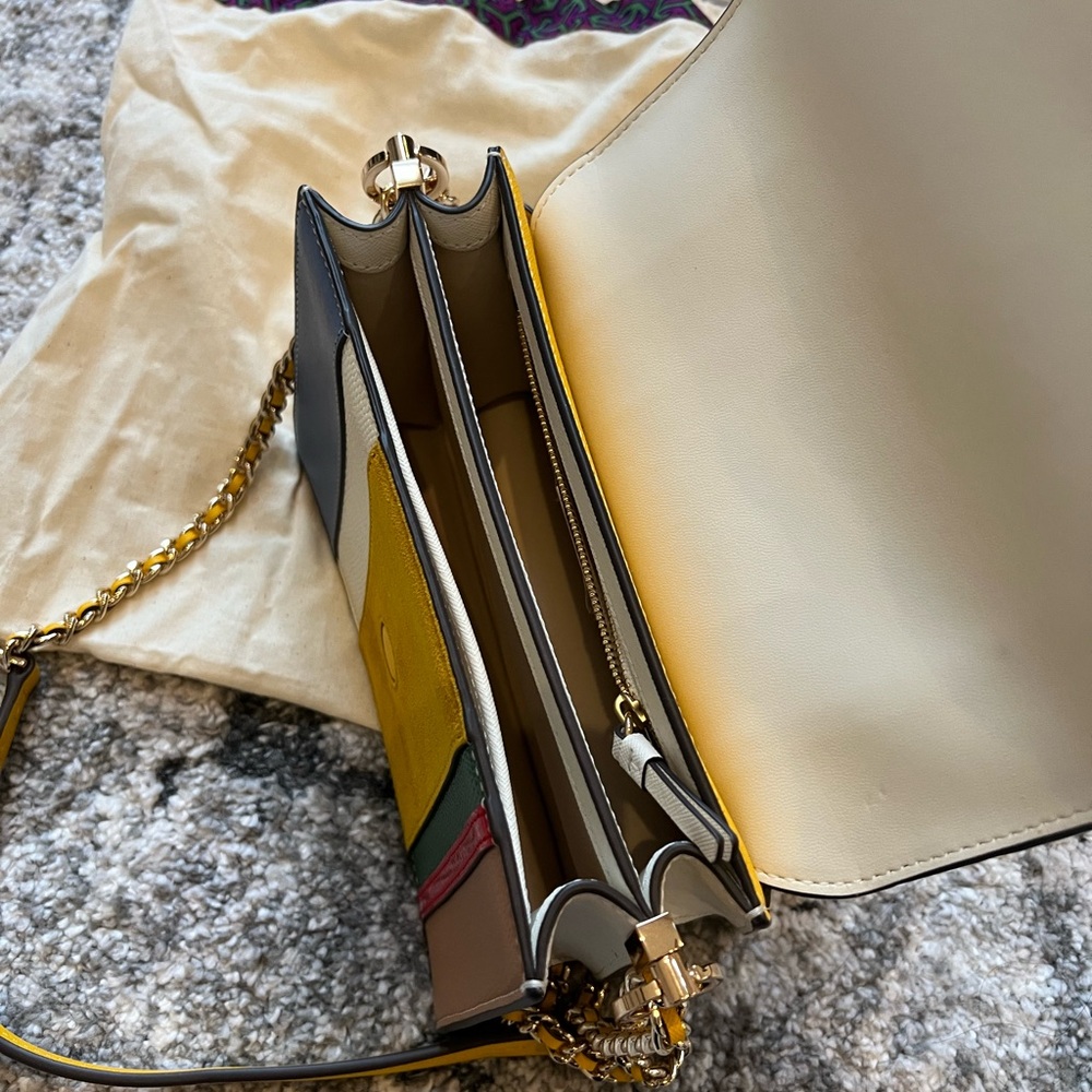 Tory Burch Robinson Balloon Stripe Convertible Shoulder bag / crossbody bag - Picture 3 of 3